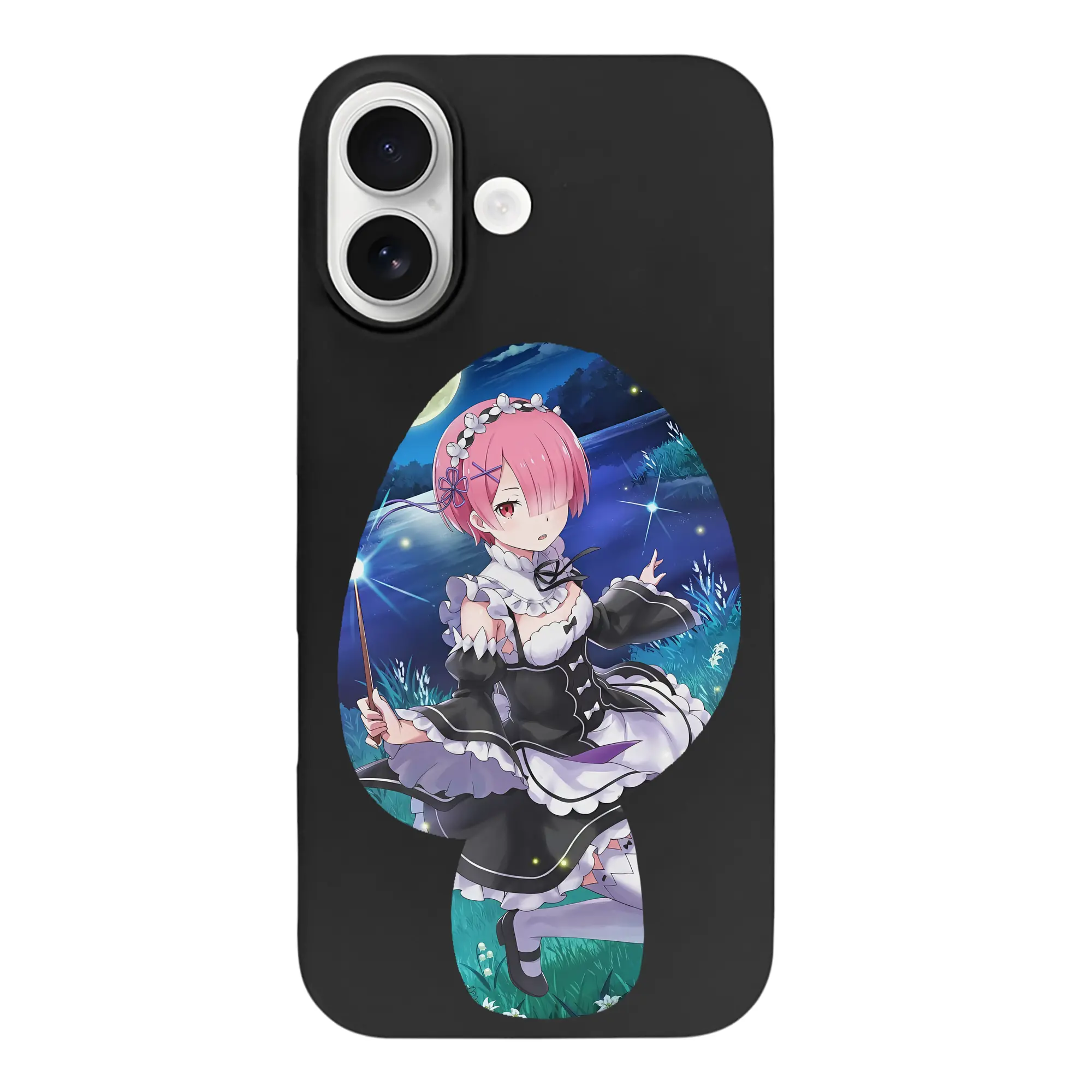 リゼロ グッズ ラム - iPhone 17 シリーズ シリコンケース 薄型 耐衝撃 指紋防止 ソフトタッチカバー 精密フィット 傷防止 保護ケース iPhone 17/17 Air/17 Pro/17 Pro Max 対応